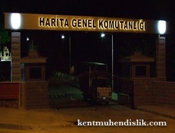 Harita genel komutanliğı ne iş yapar?