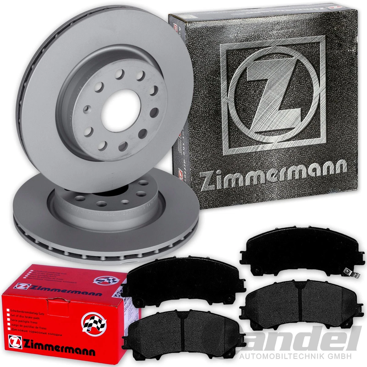 Гальмівні колодки та диски Zimmermann для VW GOLF VII – найкращий вибір